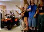 Dmx riding a four wheeler in sum 41's 